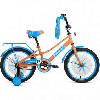 Велосипед FORWARD AZURE 18 (2020) бежевый/голубой Велосипед FORWARD AZURE 18 (2020) бежевый/голубой